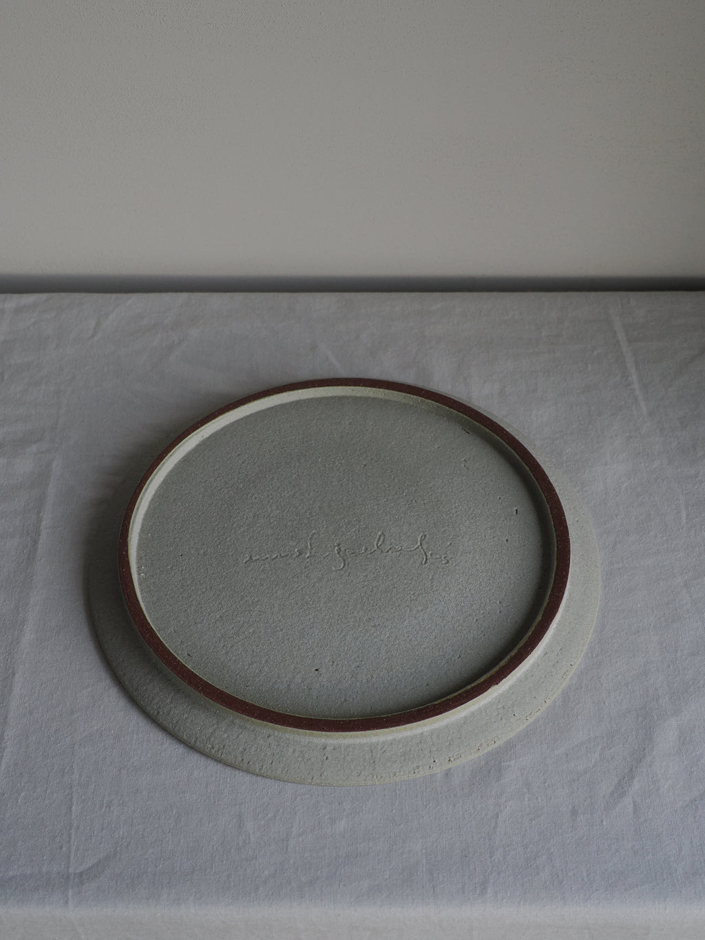 rim plate (L) / mushimegane books.