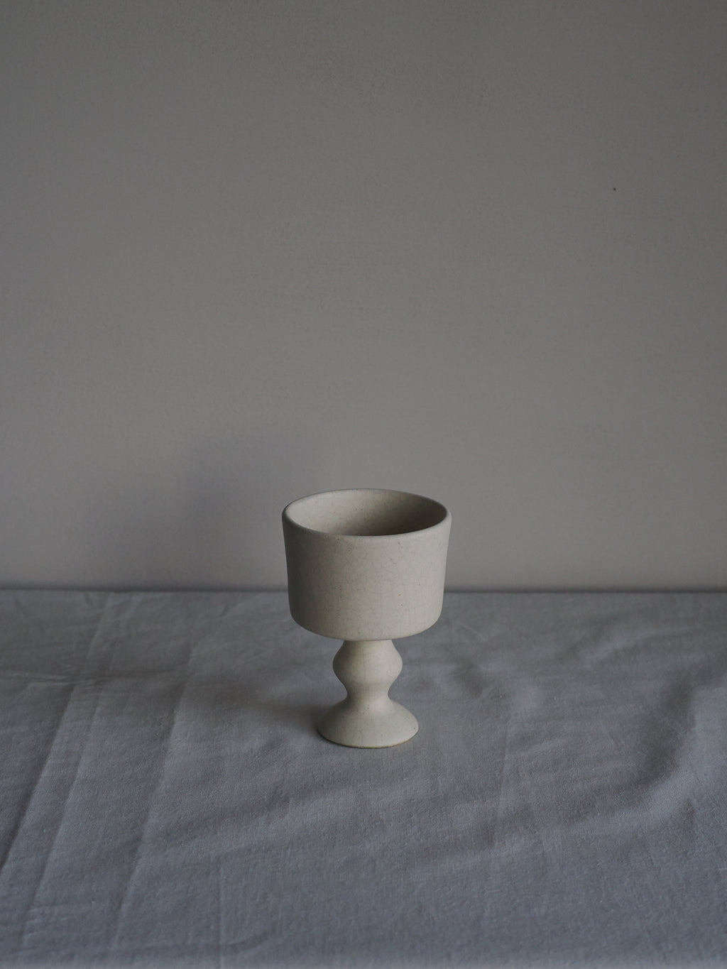 goblet 貫入 b / mushimegane books.