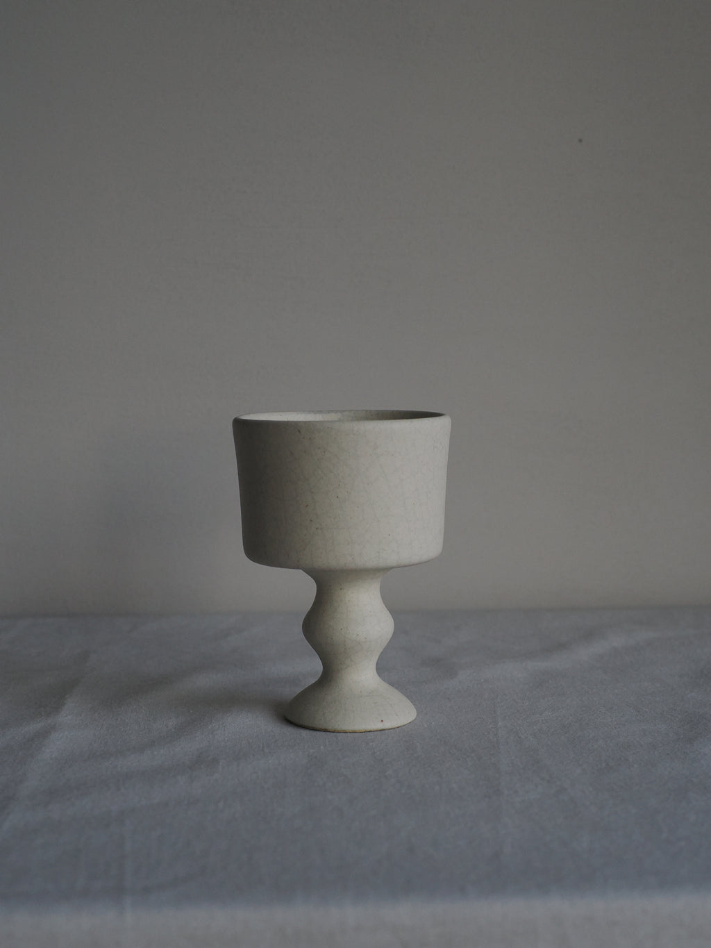 goblet 貫入 b / mushimegane books.