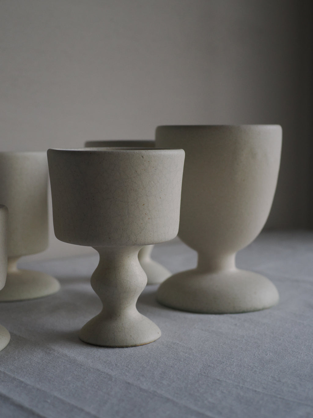goblet 貫入 b / mushimegane books.